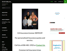 Tablet Screenshot of ericbfullerinc.com